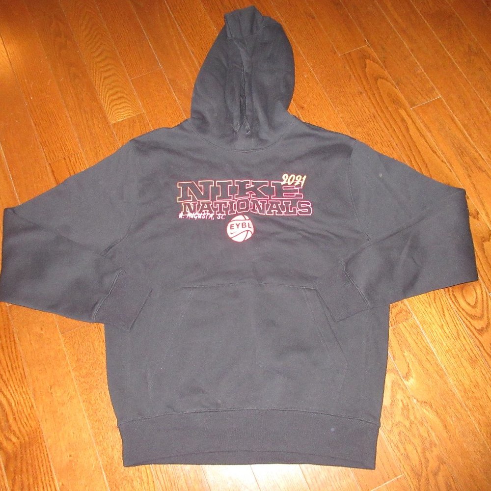 NWOT NIKE EYBL Nationals 2021 Black Hoodie - ZZ16111-010